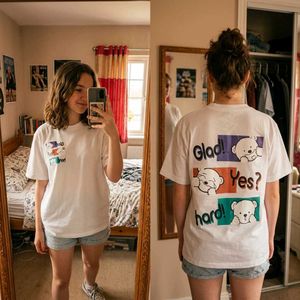 Cute Teddy Bear Graphic oversize t-shirt