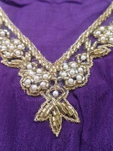 Beautiful Purple Kurta Set