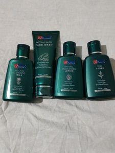 Dr. Batra's instant glow, cleansing milk, skin toner & moisturizing lotion (set of 4)