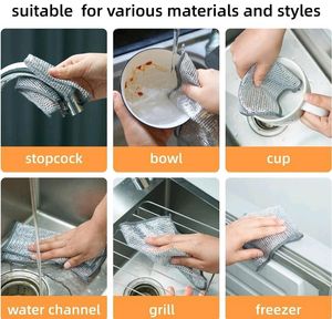Dish Wash Scrubber - Pack Of 10 Pieces