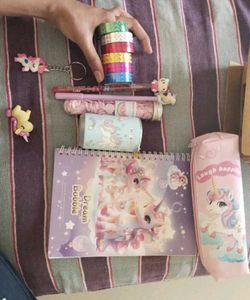 Unicorn Themed Gift Set For Kids