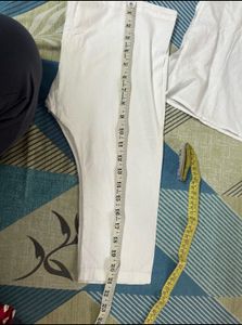White Cotton Kurta Pajama Set