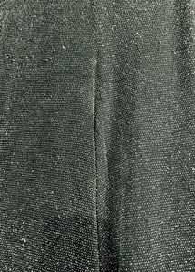 Sparkly Black Wide-Leg Pants