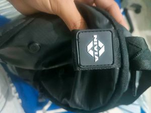 Nivia Black Duffle Gym Bag