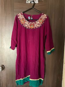 New Elegant Embroidered Ethnic Kurta ✨🌟