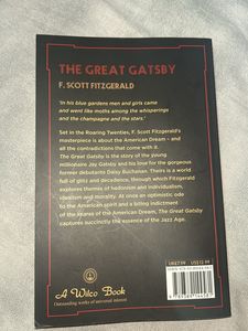 THE GREAT GATSBY BY F.SCOTT FITZGERALD