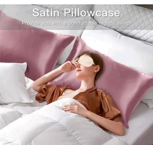 71.Satin pillow cover