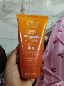 Conscious Chemist Body Lotion SPF 50