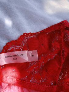 Red Lace Babydoll Lingerie