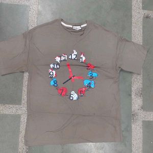 Cute Bunny Clock T-Shirt