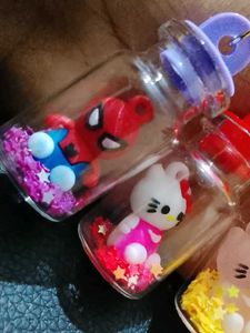 Cute Mini Bottle Keychains