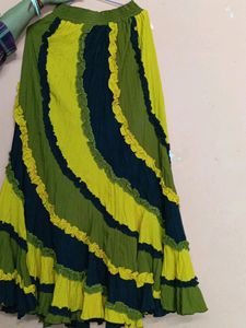 Yellow Long Skirt
