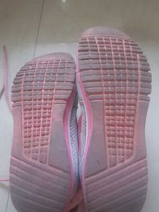 Pink &amp; Grey Running Shoes