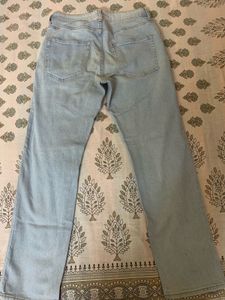 Light Wash Denim Jeans