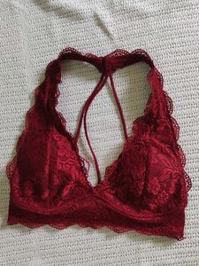 Beautiful Red Lace Bralette