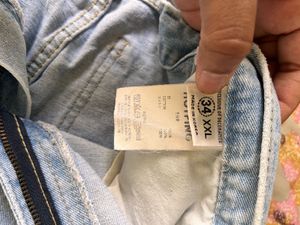 Light Wash Wide Leg Jeans