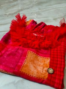 Red  short kurti