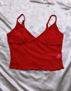 Red  Cami Top