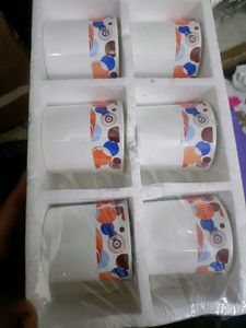New Without Tag Beautiful Tea Cups Set Of 6