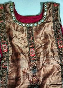 Beautiful Red colour Long Dress