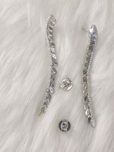 92.5 Sterling Silver Heavy Earings