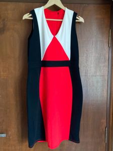 Colorblock Sheath Dress