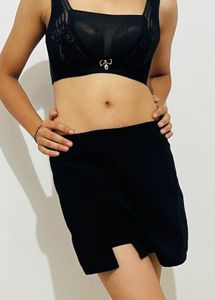 Elegant Black Lace Bra