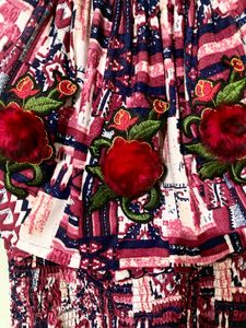 Floral Off shoulder Top