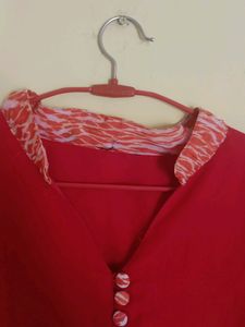 Plane Red Top
