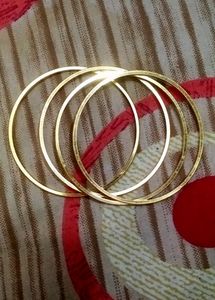 Gold Bangles (4)