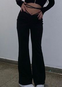 Y2k Black Flared Pants