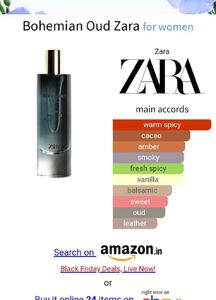 Zara Bohemian Oud Eau de Parfum