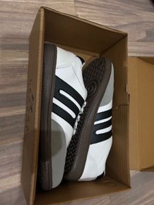 Stylish White &amp; Grey Sneakers