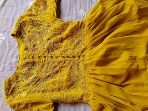 Beautiful Yellow Kurta