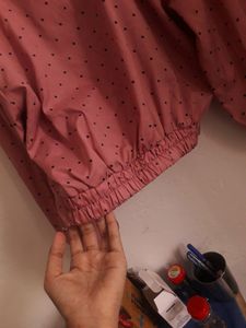 Pink cute Korean Crop Top S Or M Size