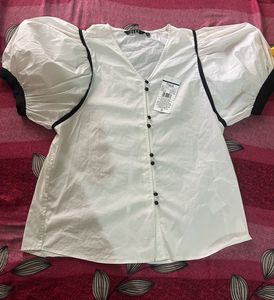 Stylish White Casual Top for Women