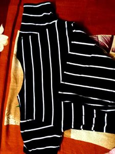 Striped Black and White T-Shirt
