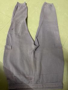 Xl Casual Lavender Cargo Sweatpants