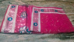 pretty new saree🌸🌸