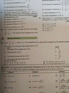 JEE Advanced Mathematics Solved Papers
