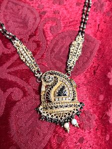 Elegant Gold Plated Mangalsutra