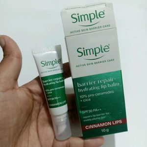 Simple Barrier Repair Hydrating Lip Balm