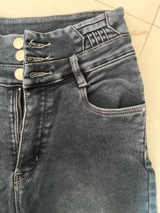 Women's Dark Wash Flared Jeans