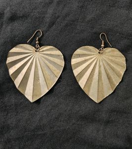 Beautiful Earrings Heart Shape