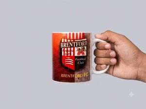 Floral &amp; football Ceramic Mugs (Set of 2 or3 or1)