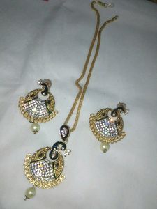 Necklace Peacock Design