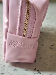 Nykka Pastel Pink Quilted pouch