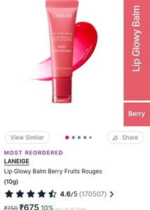 Laneige Lip Glowy Balm Berry