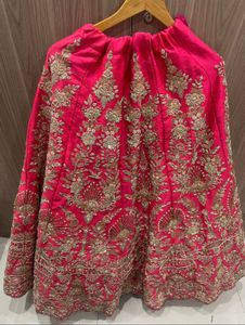 💖 Designer Pink &amp; Mint Green Lehenga for Sale
