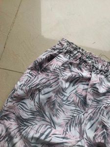 Leaf Print Kurta Set